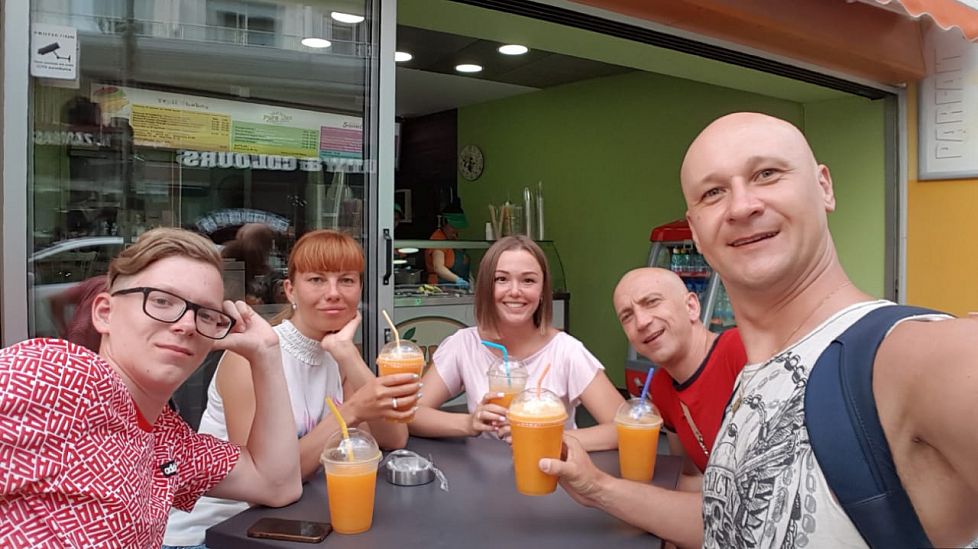 Juice Bar в Ларнаке для фридайвера